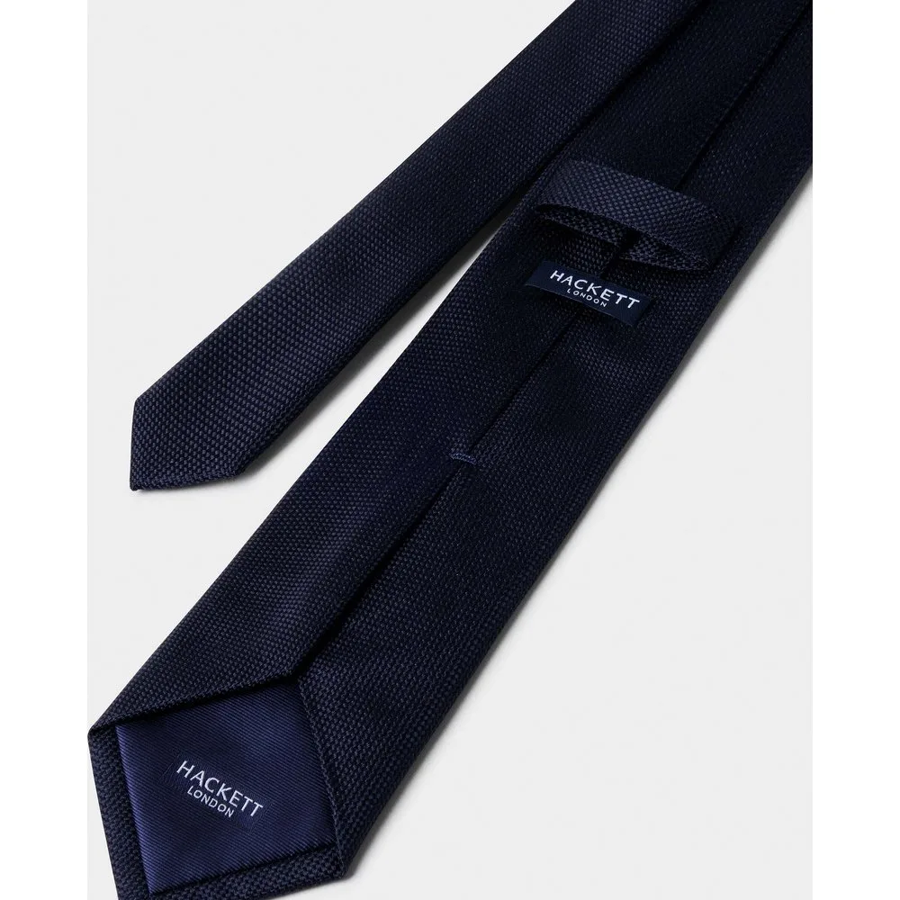 Corbata de seda con textura - Hackett - FashionsVida