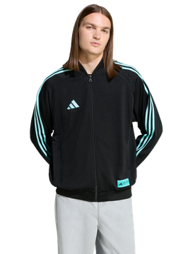 Mercedes Herren Trainingsoberteile - Schwarz - Größe L - Poly Mesh Black L