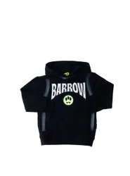 BARROW Felpa con cappuccio NERO 10