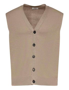 Gilet in maglia di lana