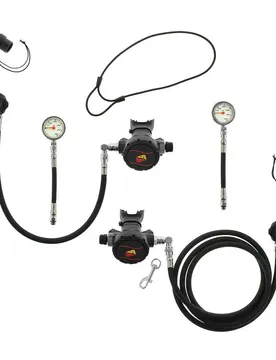 Set Di Regolatori Subacquei Xt1/xt2 Sidemount Rl Din Bar
