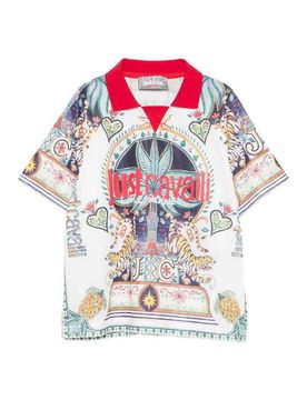 Just Cavalli Polo Con Stampa