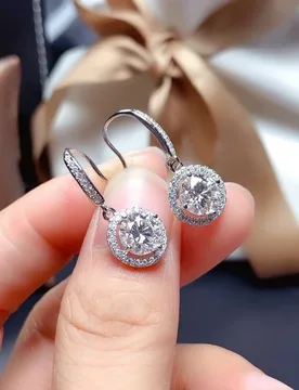 Hearts Eight Arrows PT950 Plated Imported Moissanite for Women New Earrings Jewelry - Aliexpress - FashionsVida