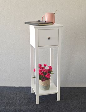 Pagen Beistelltisch weiß Eldo