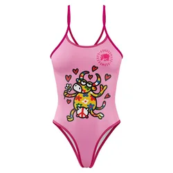 Kukuxumusu Love Swimsuit Pink L Women