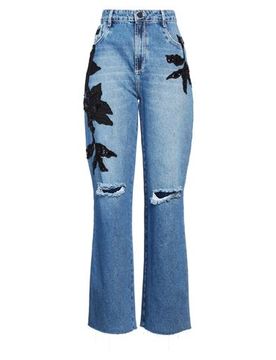 LANÇA PERFUME Jeanshose Damen Blau 32 Damen