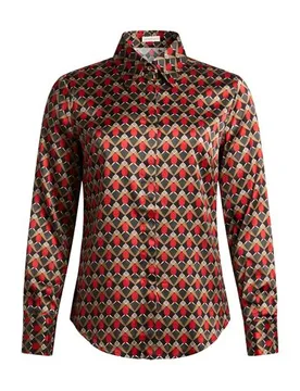 Hemd Damen Rot M Damen - CAMICETTASNOB - FashionsVida