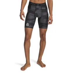 Short Curry Heatgear Printed Black / Castlerock / White S