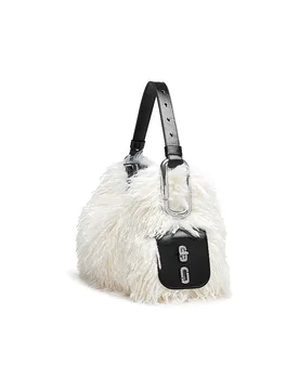 Borsa in pelle - Borsa a tracolla SCENE Large beige - Marc jacobs - FashionsVida