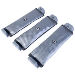 Vessie 3 Unités Silver One Size unisex