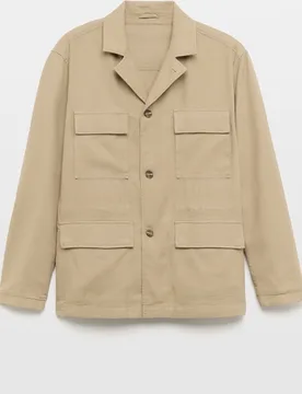 Parka larga en lino de hombre - Dustin - FashionsVida