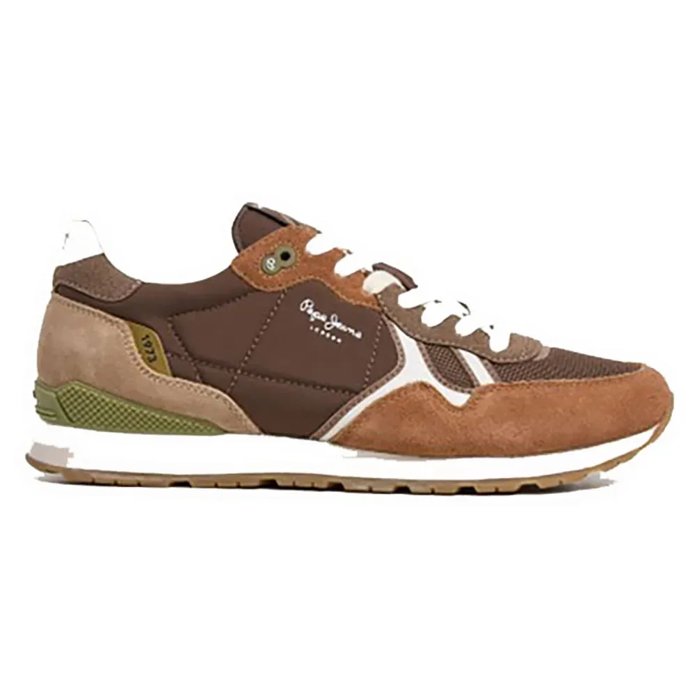 Baskets Brit Boost Rust Orange EU 44 - Pepe jeans - FashionsVida