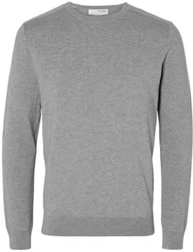 Pullover 16074682 Berg-Medium Grey Melange It S;It L;It Xl Male - Selected - FashionsVida
