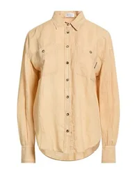 Camisa Mujer Arena M Mujer