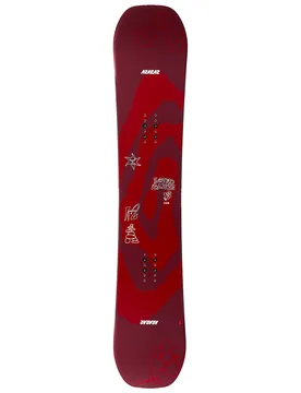 Freestyle Snowboard Metropolitan 2026 für Damen aus Wolle Größe 142 cm Bordeaux - K2 - FashionsVida