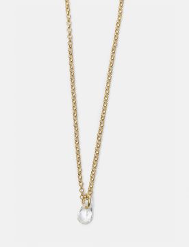Collana Con Ciondolo Brillante