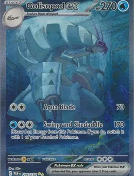 Pokemon SV Paradox Rift 246/182 Golisopod ex (Alternative Art, Full Art) - Pokémon - FashionsVida