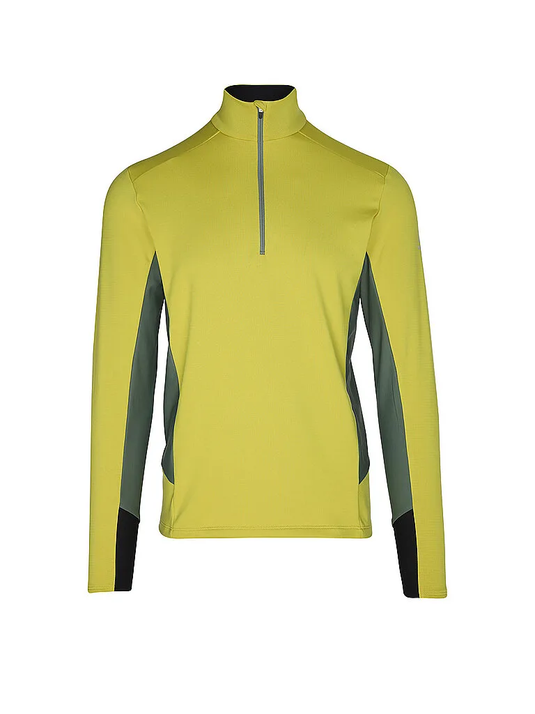 Löffler Camiseta interior de hombre Midlayer Tech-Stretch amarillo 50 - LÖFFLER - FashionsVida