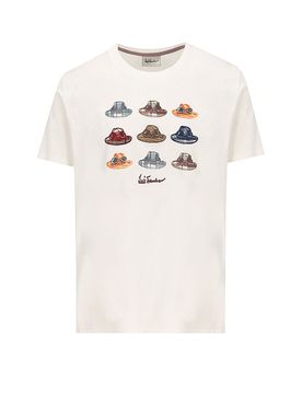 Trachtenshirt LUHUT weiss L herren