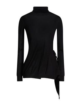 Rollkragenpullover Damen Schwarz 34 Damen