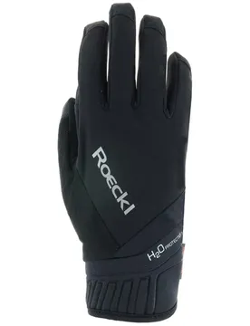 Ranten Fingerhandschuhe, schwarz 10