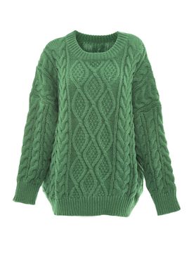 Sookie Jersey verde oscuro