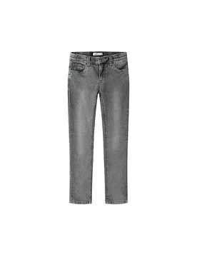 Jeans Slim Fit da Ragazzo NKMTHEO grigio 146 - Name it - FashionsVida