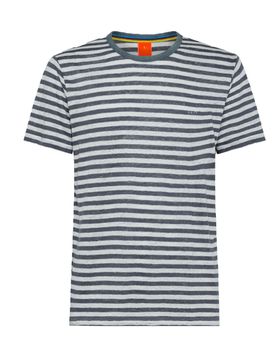 T-shirt Stripes 0199 Bianco/inchiostro T33147