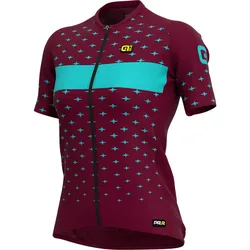 Maglia A Maniche Corte Prr Stars Bordeaux / Turquoise