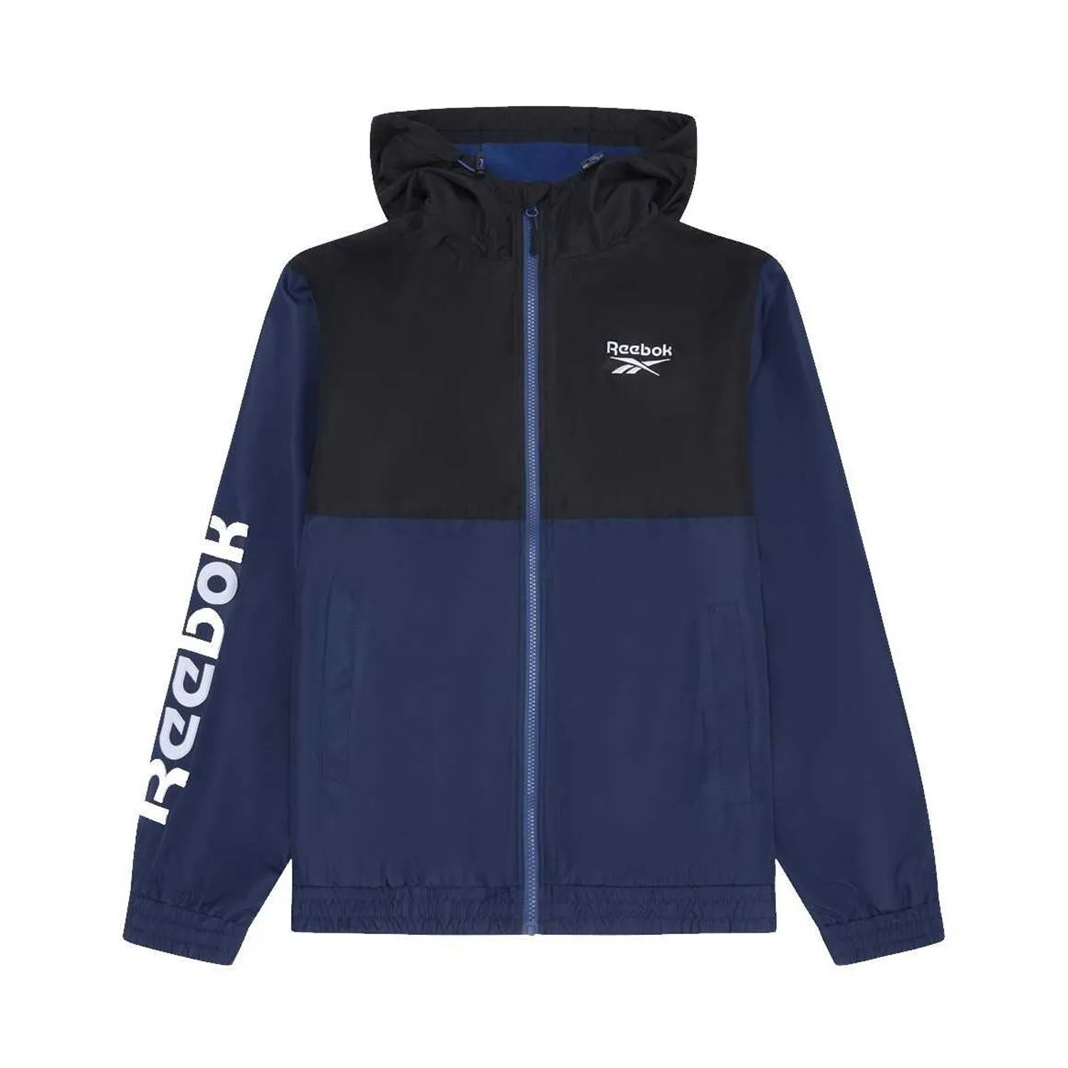 Mens Rb1539 Windbreaker (Batik Blue) - Dark Blue - Size Large - Reebok - FashionsVida