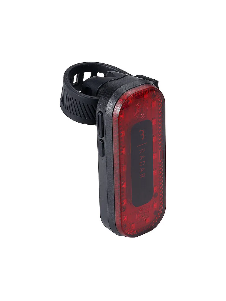 Luce posteriore per bici con segnale radar BLS-251 uni nero - BBB - FashionsVida