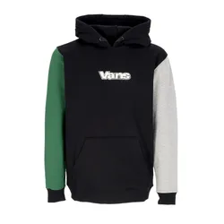 Felpa Cappuccio Uomo Colorblock Hoodie Black/eden