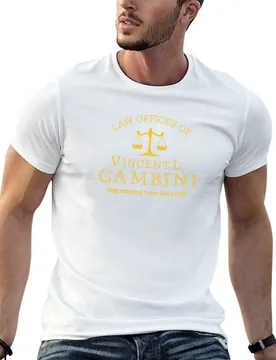 Law Offices Of Vincent L. Gambini T-Shirt t shirt man designer t shirts for man slim fit man t shirt summer T-shirt - Aliexpress - FashionsVida