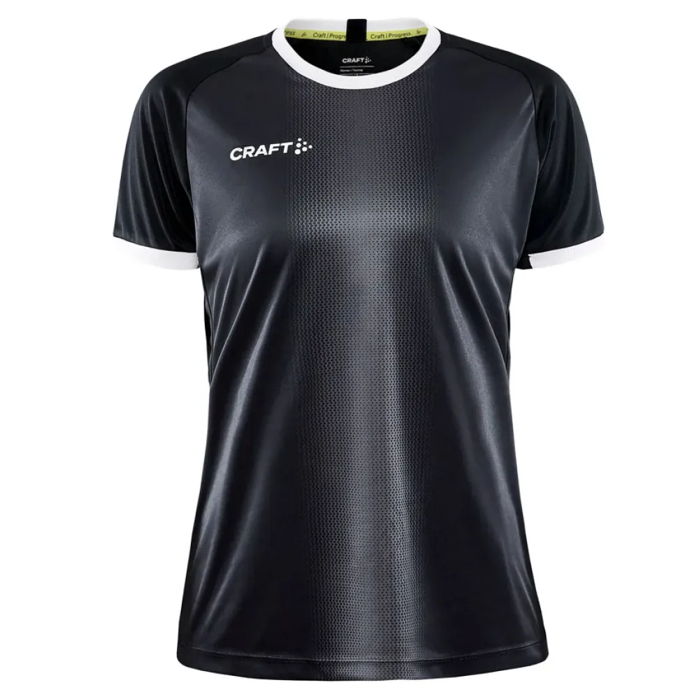T-shirt à Manches Courtes Progress 2.0 Graphic Jersey Black / White L - Craft - FashionsVida