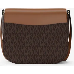 Bandolera de mujer saddle emilia pequeña con logotipo