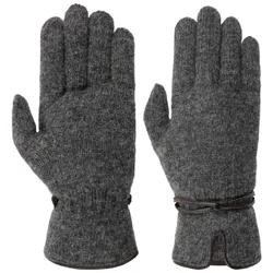 Maddy Knit Gloves by - dark brown - Damen - Size: 7 1/2 HS
