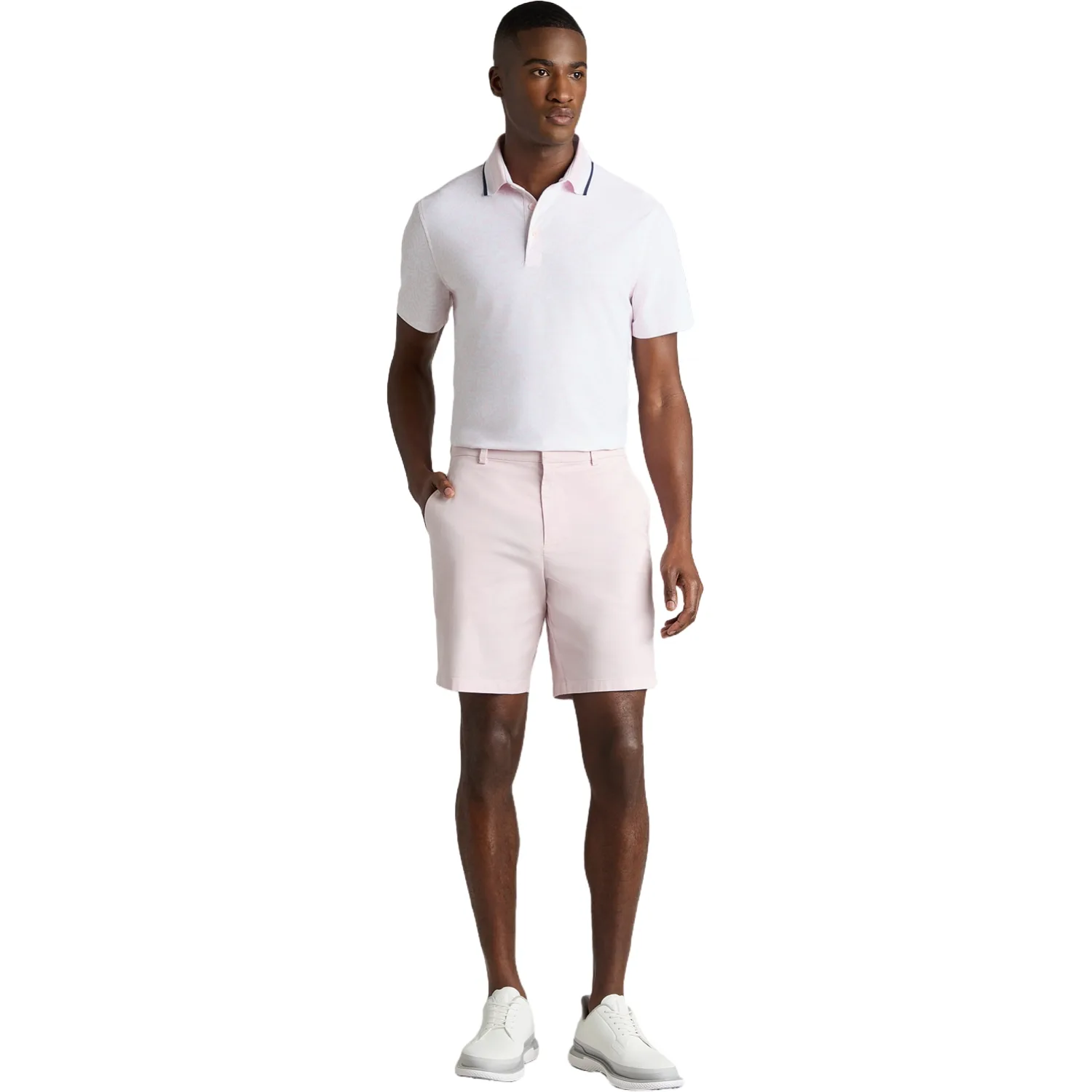 Polo Scribble Tech , rosa/weiss s - G/FORE - FashionsVida