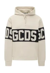 GCDS FELPA BAND LOGO HOODIE