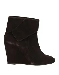 Stiefelette Damen Dunkelbraun 37 Damen