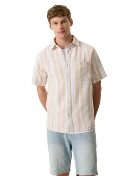 Chemise à Manches Courtes P261295 Sand S