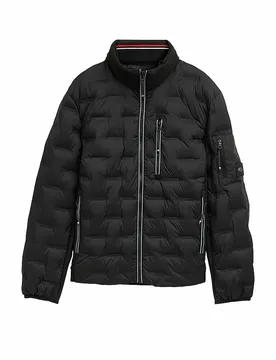 Leichtsteppjacke schwarz M herren - Tom tailor - FashionsVida