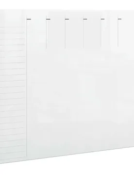 Planner Lavagna Bianca In Acrilico A Mini - Nobo - FashionsVida