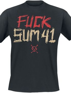 T-Shirt - Fuck - Tour Shirt 2024 - S bis XXL - für Männer - Größe M - schwarz - Lizenziertes Merchandise! - Männer - male