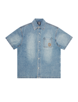 Astro Denim S/S Shirt - Blue