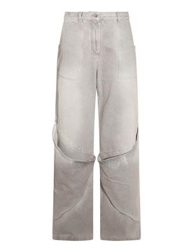 Jeans in denim di cotone