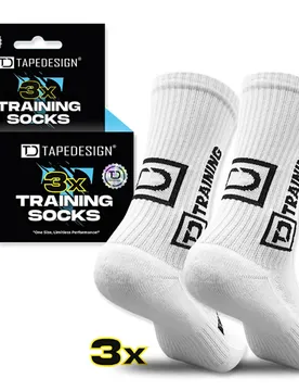 Chaussettes Longues Training 3 Paires White EU 37-48