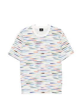 T-shirt stampata in cotone biologico