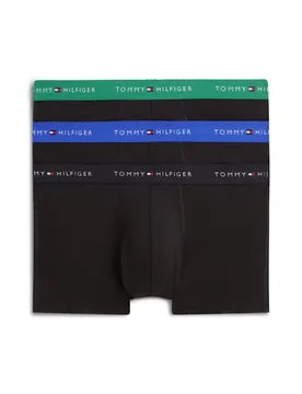 Pack Cotton Rich Trunks Black Mix male - Tommy hilfiger - FashionsVida