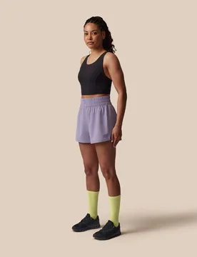 Women's x Paul Smith High-waisted 4" Shorts - Mauve Mauve M female - Castore - FashionsVida