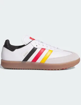 Scarpe da golf Samba Spikeless 40 2/3 Cloud White / Pure Ruby / Core Black - Adidas - FashionsVida